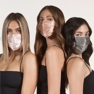 Slip Reusable Silk Face Covering, Leopard Breathable, Mulberry Silk